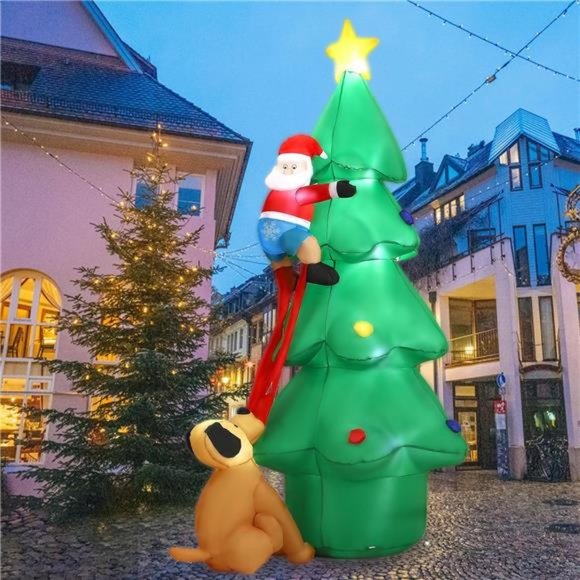 7 FT Decorations Christmas Blow Ups Indoor Outdoor Xmas Lawn Yard Garden Decor